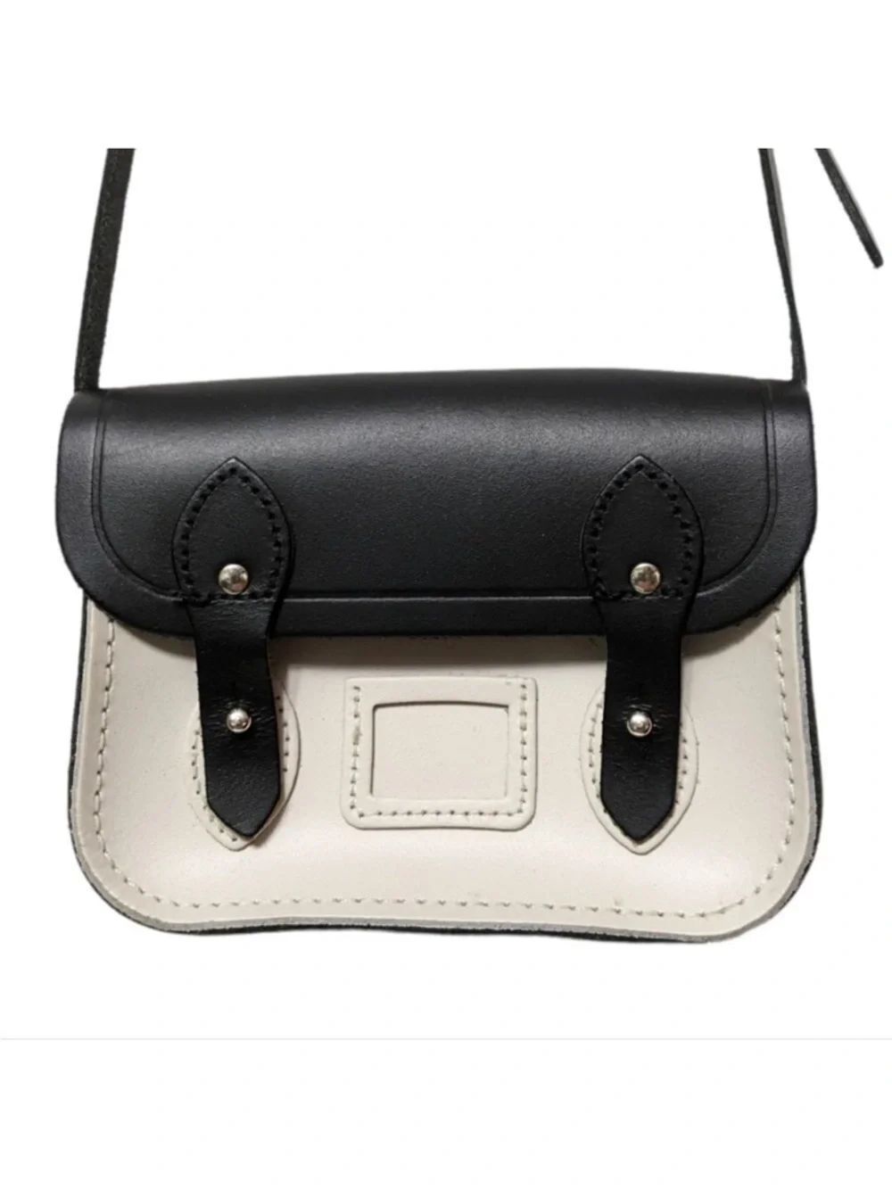 THE CAMBRIDGE SATCHEL COMPANY Leather Mini Colorblock Crossbody Bag
